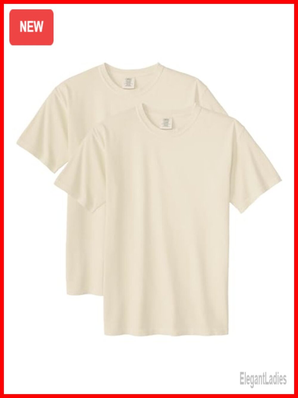 Heavyweight Short Sleeve Tee Garment-Dyed Soft-Washed Relaxed Fit Crew Neck